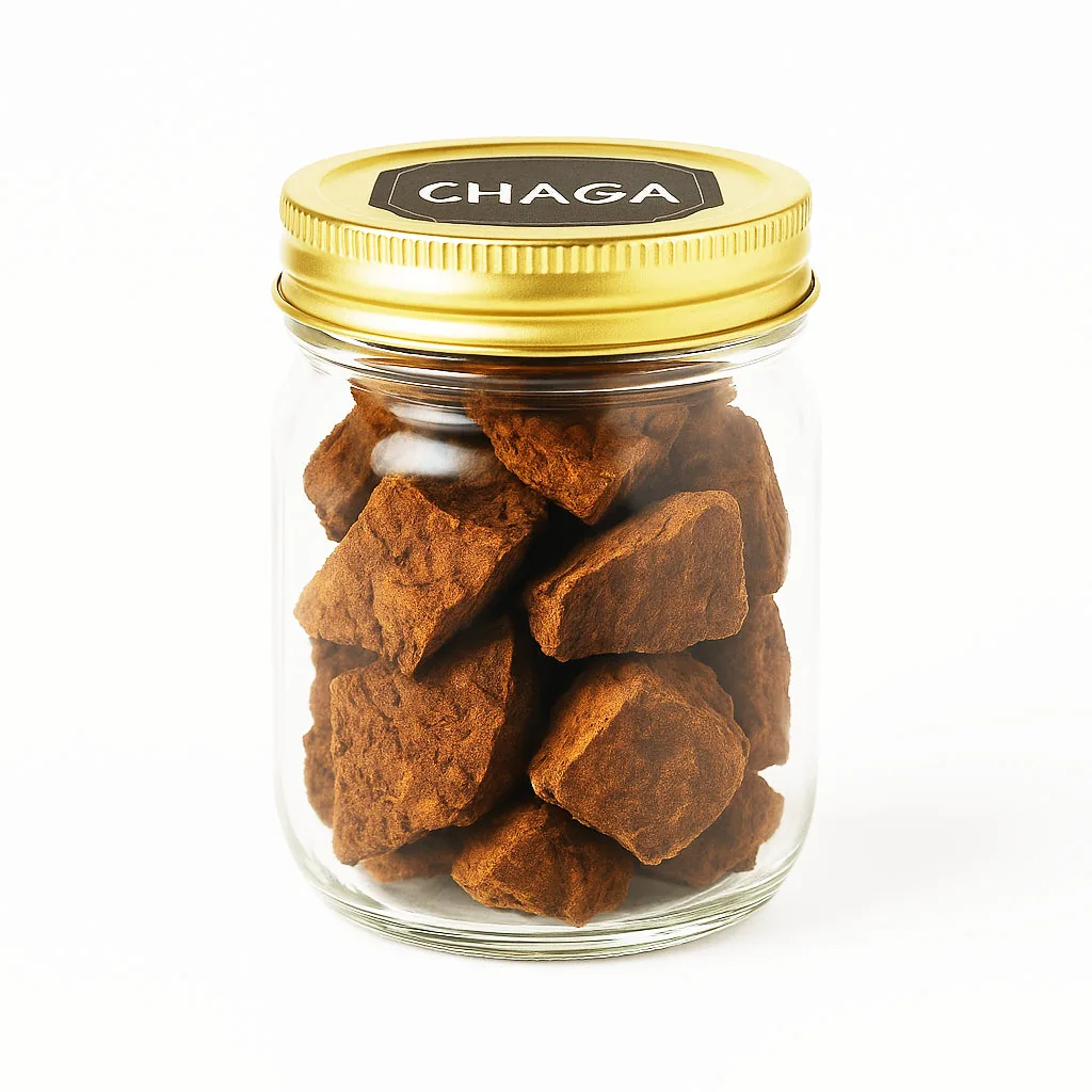 Raw Chaga Chunks